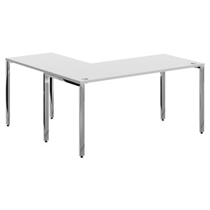 Письменный угловой  стол для персонала правый XTEN GLOSS  Белый XGCT 1615.1 (R) (1600х1500х750) в Тобольске