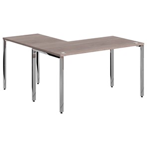 Письменный угловой  стол для персонала правый XTEN GLOSS Дуб Сонома  XGCT 1415.1 (R) (1400х1500х750) в Тобольске