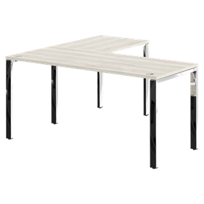 Письменный угловой  стол для персонала правый XTEN GLOSS Сосна Эдмонд XGCT 1615.1 (R) (1600х1500х750) в Тюмени