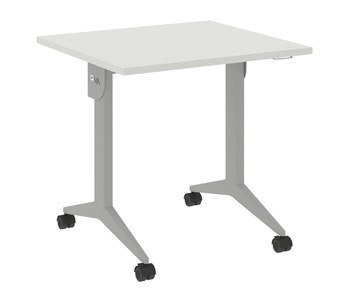 Мобильный стол X.M-0.7, Металл серый/Белый бриллиант в Заводоуковске