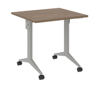 Складной мобильный стол X.M-1.7, Металл серый/Дуб Аризона в Заводоуковске