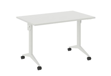 Складной мобильный стол X.M-2.7, Металл белый/Белый бриллиант в Тюмени