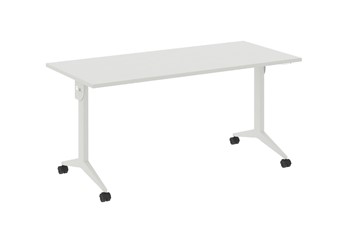 Складной мобильный стол X.M-5.7, Металл белый/Белый бриллиант в Тюмени