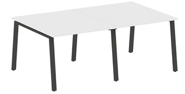 Конференц-стол БА.ПРГ-2.1, Белый/Антрацит в Тюмени