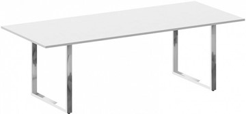 Стол для совещаний Metal system direct БО.ПРГ-240 Белый в Тобольске