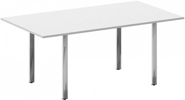 Стол для совещаний Metal system direct БП.ПРГ-180 Белый в Тюмени - изображение