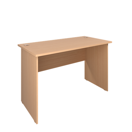 Стол для офиса арт. 101.1 1200, ЛДСП Бук в Тюмени - изображение
