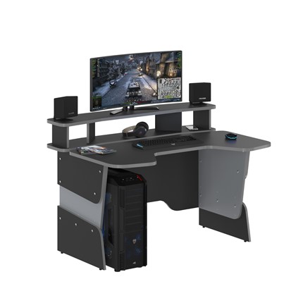 Компьютерный стол SKILLL STG 1390,  Антрацит/ Металлик в Тюмени - изображение