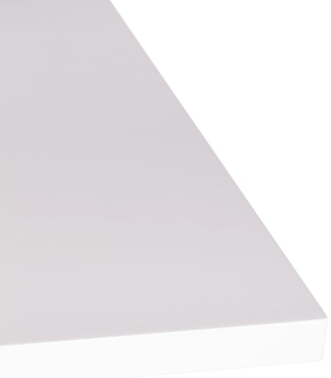 Стол письменный Jimmi дерево гевея/МДФ 120x75x75-90см Белый/Натуральный арт.15108 в Заводоуковске - изображение 5