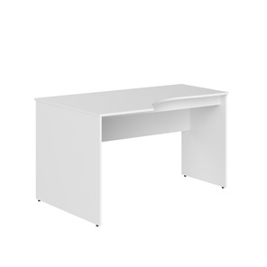 Письменный стол SIMPLE SET-1400 L левый 1400х900х760, белый в Тюмени