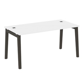 Стол для руководителя Onix Wood Direct OW.SRR-4.8, Белый Бриллиант,/Дуб Тёмный в Заводоуковске