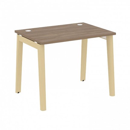 Стол для офиса Onix Wood OW.SP-1.8, Дуб Аризона/Дуб светлый в Тюмени - изображение