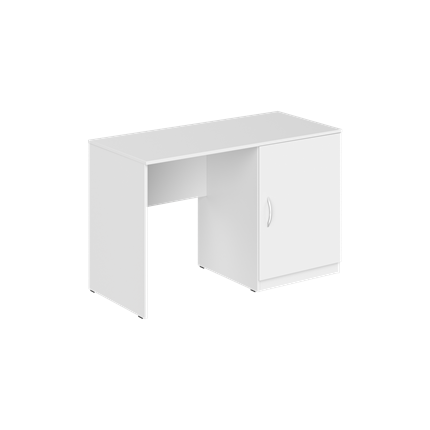 Стол с местом для холодильника KANN KTFD 1255 R Правый 1200х550х750 мм. Белый в Заводоуковске - изображение