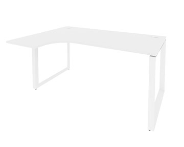 Угловой стол O.MO-SA-4L Белый/Белый бриллиант в Тюмени