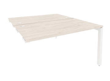 Приставной стол к тумбе O.MP-D.SPR-3.8 Белый/Денвер светлый в Тюмени