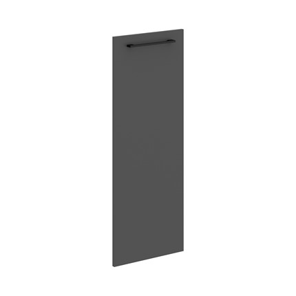 Дверь для шкафчика средняя MORRIS TREND Антрацит/Кария Пальмира MMD 42-1 (422х1132х18) в Заводоуковске - изображение