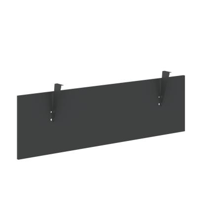 Фронтальная панель подвесная FORTA Черный Графит-Черный Графит-Бук FDST 1340 (1380х18х404) в Тюмени - изображение