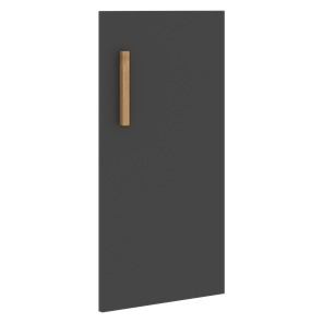 Дверь для шкафа низкая правая FORTA Черный Графит FLD 40-1(R) (396х18х766) в Тюмени
