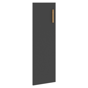 Средняя дверь для шкафа левая FORTA Черный Графит FMD40-1(L) (396х18х1164) в Тюмени