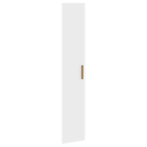 Высокая дверь для шкафа универсальная FORTA Белый FHD 40-1 (396х18х1932) в Тюмени