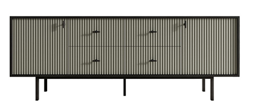 Комод с ящиками и дверцами Emerson (EM19/gray/L) в Тюмени