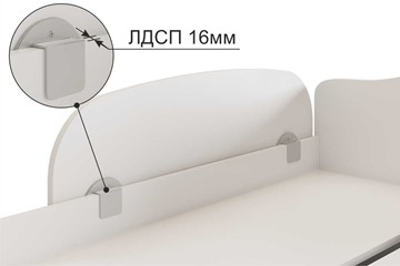 Ограничитель для кровати Белый (XYZ-123.0133) в Тюмени - предосмотр 2
