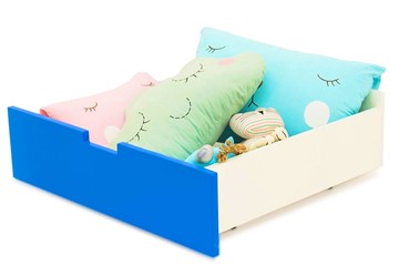 Ящик для кровати Skogen синий в Тюмени