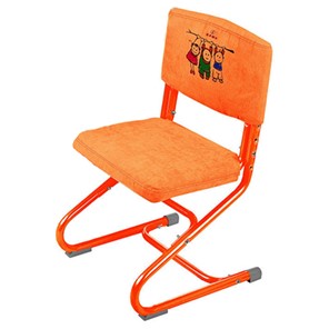 Чехол для стула СУТ 01-01 Оранжевый, Замша в Ишиме