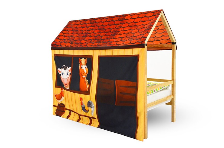 Игровая накидка для кровати-домика Svogen «Ферма» в Заводоуковске - изображение 1