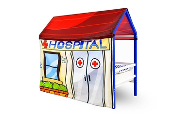 Игровая накидка для кровати-домика Svogen «Госпиталь» в Тюмени - предосмотр 1