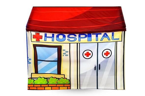 Игровая накидка для кровати-домика Svogen «Госпиталь» в Заводоуковске - изображение