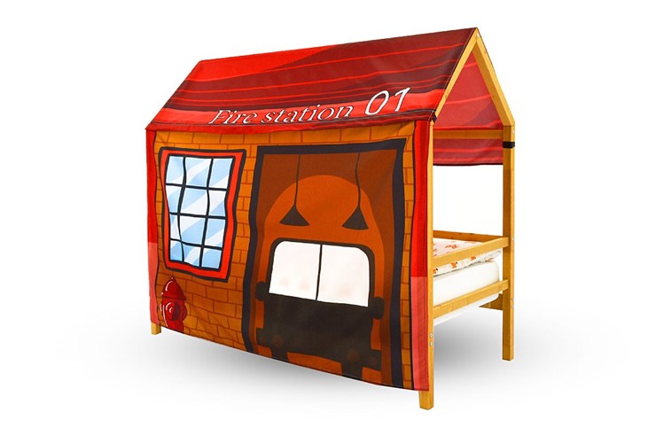 Игровая накидка для кровати-домика Svogen «Пожарная станция» в Заводоуковске - изображение 1