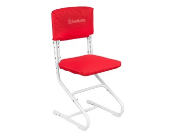 Комплект чехлов на сиденье и спинку стула СУТ.01.040-01 Красный, ткань Оксфорд в Заводоуковске