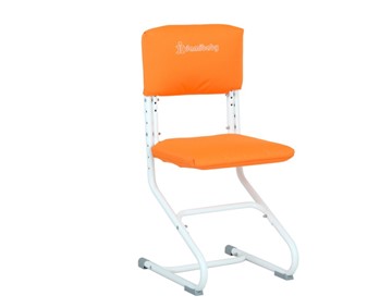 Набор чехлов на сиденье и спинку стула СУТ.01.040-01 Оранжевый, ткань Оксфорд в Тюмени