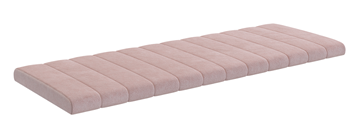 Подушка Зефир 120 см (нежно-розовый (велюр)) в Тюмени - предосмотр