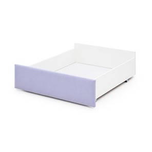 Ящик для хранения Litn мягкий для кроватей 160х80 сирень (микрошенилл) в Тюмени
