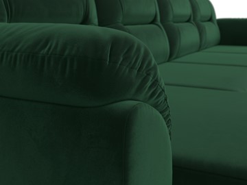 Большой П-образный диван Бостон, Зеленый (велюр) в Тюмени - предосмотр 5
