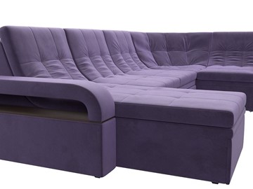 П-образный диван Лига-035, Фиолетовый (велюр) в Тюмени - предосмотр 4