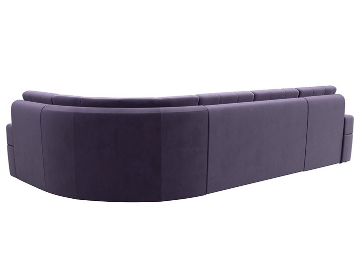 П-образный диван Лига-035, Фиолетовый (велюр) в Тюмени - изображение 6
