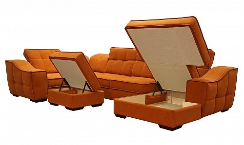 Угловой диван N-11-M (П1+ПС+УС+Д2+Д5+П1) в Заводоуковске - изображение 2
