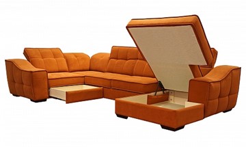 Угловой диван N-11-M (П1+ПС+УС+Д2+Д5+П1) в Тюмени - предосмотр 1