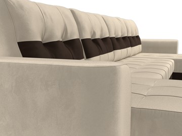 П-образный диван Честер, Бежевый/коричневый (вельвет) в Тюмени - предосмотр 3