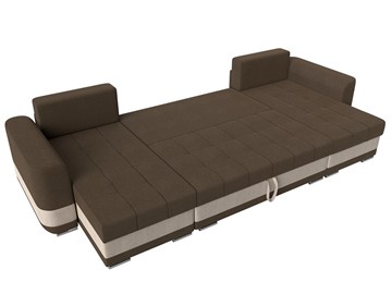 П-образный диван Честер, коричневый/бежевый (рогожка) в Тюмени - предосмотр 7