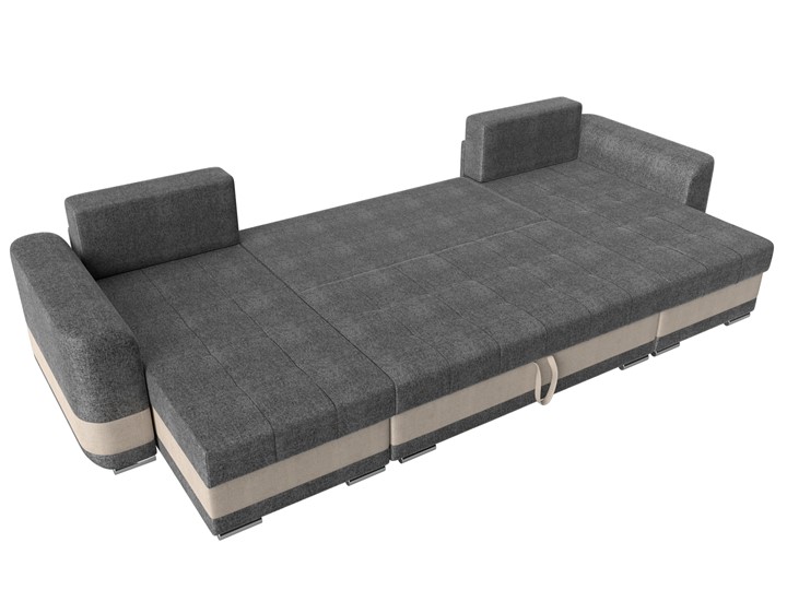 П-образный диван Честер, Серый/бежевый (рогожка) в Заводоуковске - изображение 7