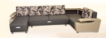 П-образный диван Престиж-15 люкс с полкой в Тюмени - предосмотр 2