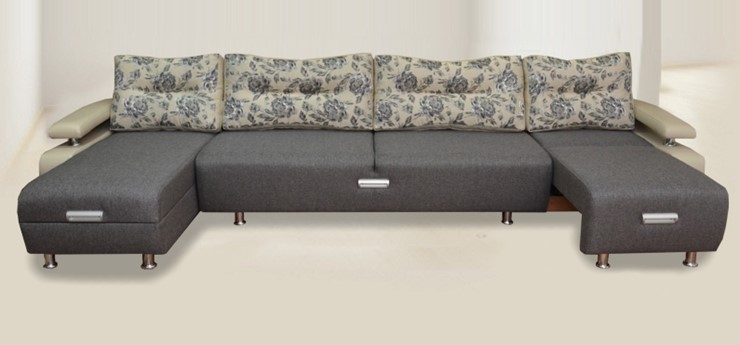 П-образный диван Престиж-15 микс в Ишиме - изображение 1