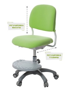 Кресло детское Holto-15 зеленое в Тюмени - предосмотр 2