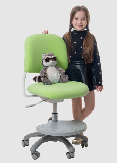 Кресло детское Holto-15 зеленое в Заводоуковске - изображение 7