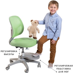 Кресло детское Holto-22 зеленое в Тюмени - предосмотр 2
