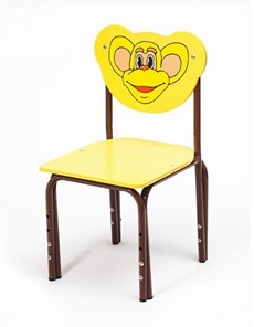 Детский растущий стул МГрупп Обезьянка (Кузя-ОБ(1-3)ЖК) в Тюмени